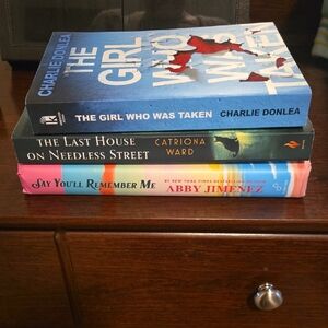 Say You'll Remember Me,  Last House on Needless Street, The Girl Who was Taken